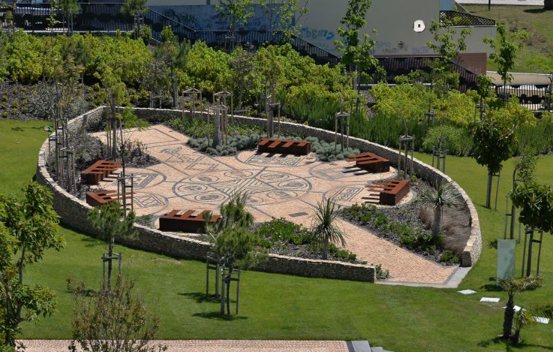 Parque dos Poetas em Oeiras.