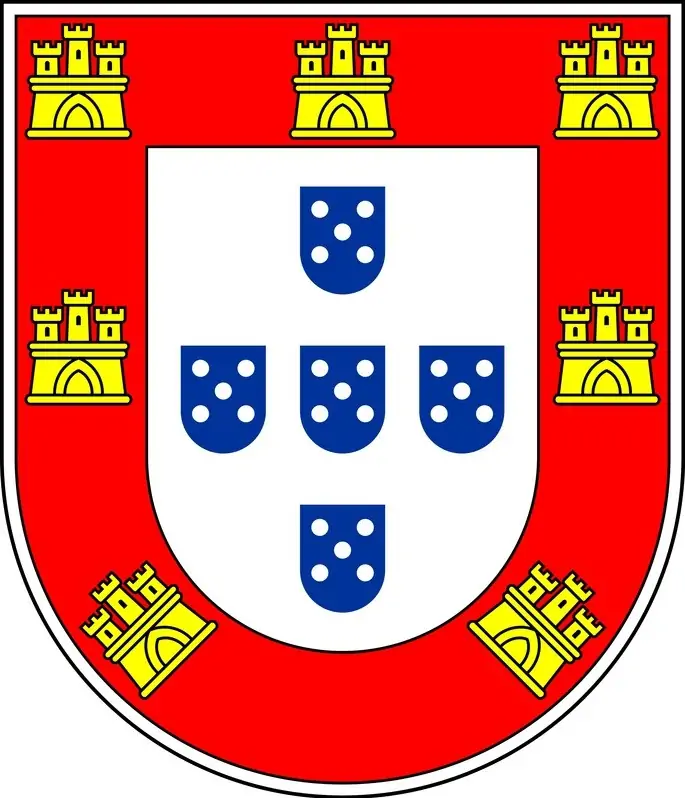 escudo da bandeira de Portugal