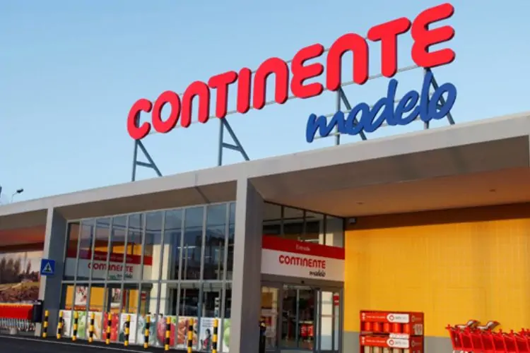 supermercado Continente em Portugal